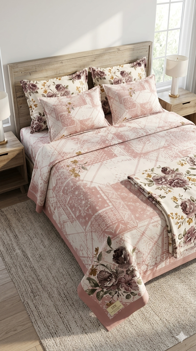 king size cottan bedsheet