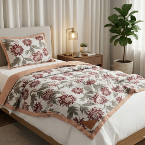 Single bed dohar pair