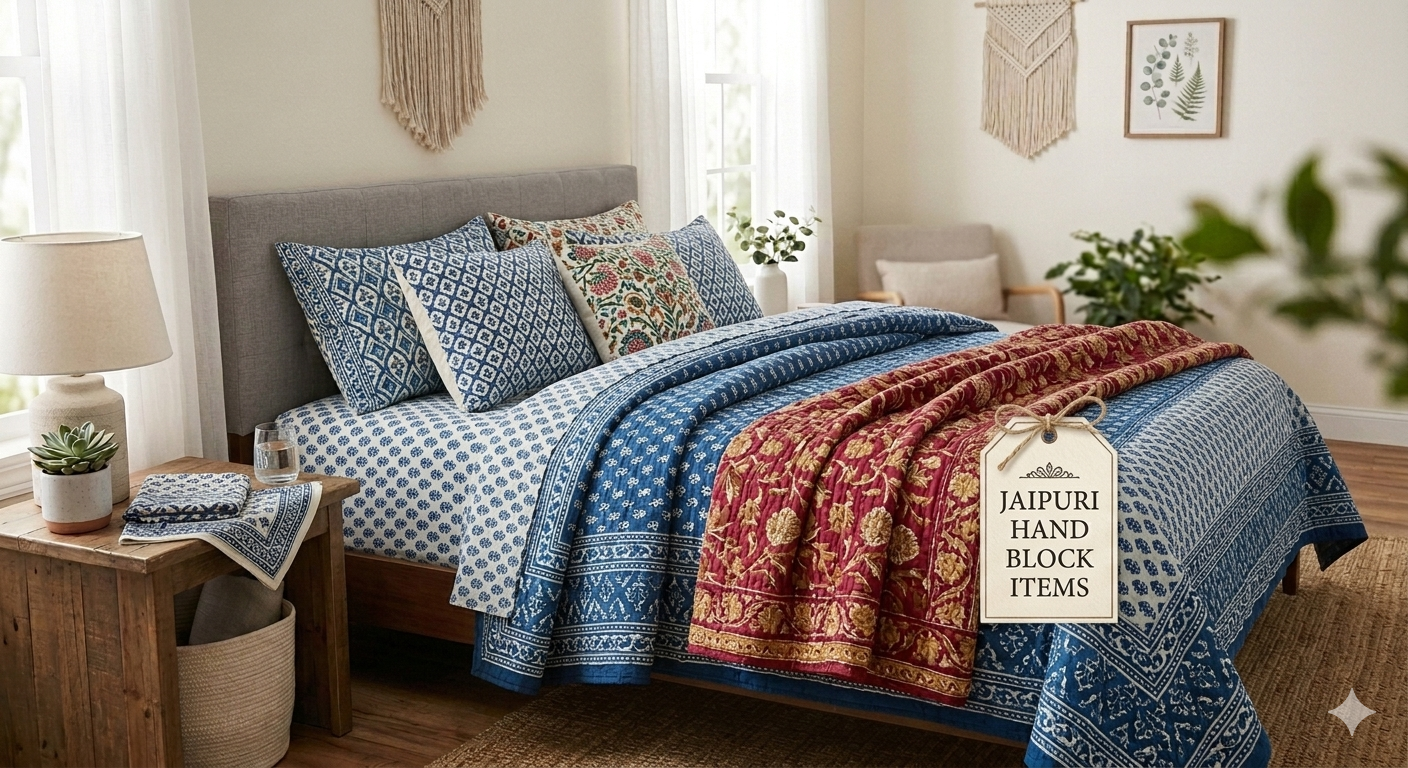 Jaipuri Hand Block Items